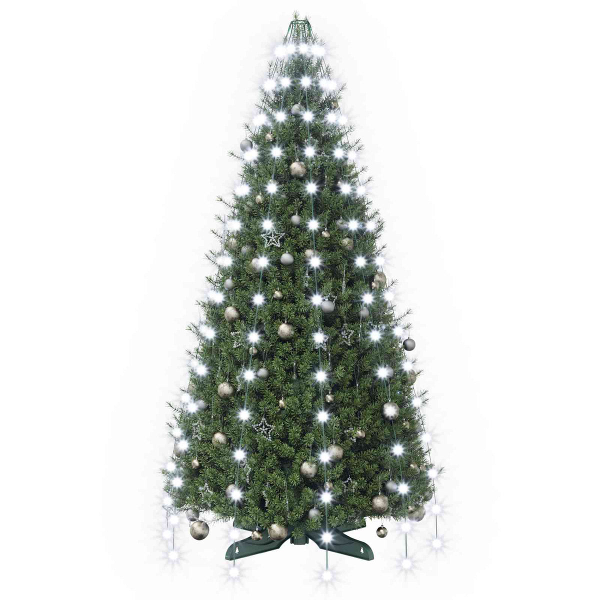 Christmas Tree Lights 150 LEDs Cold White 150 cm