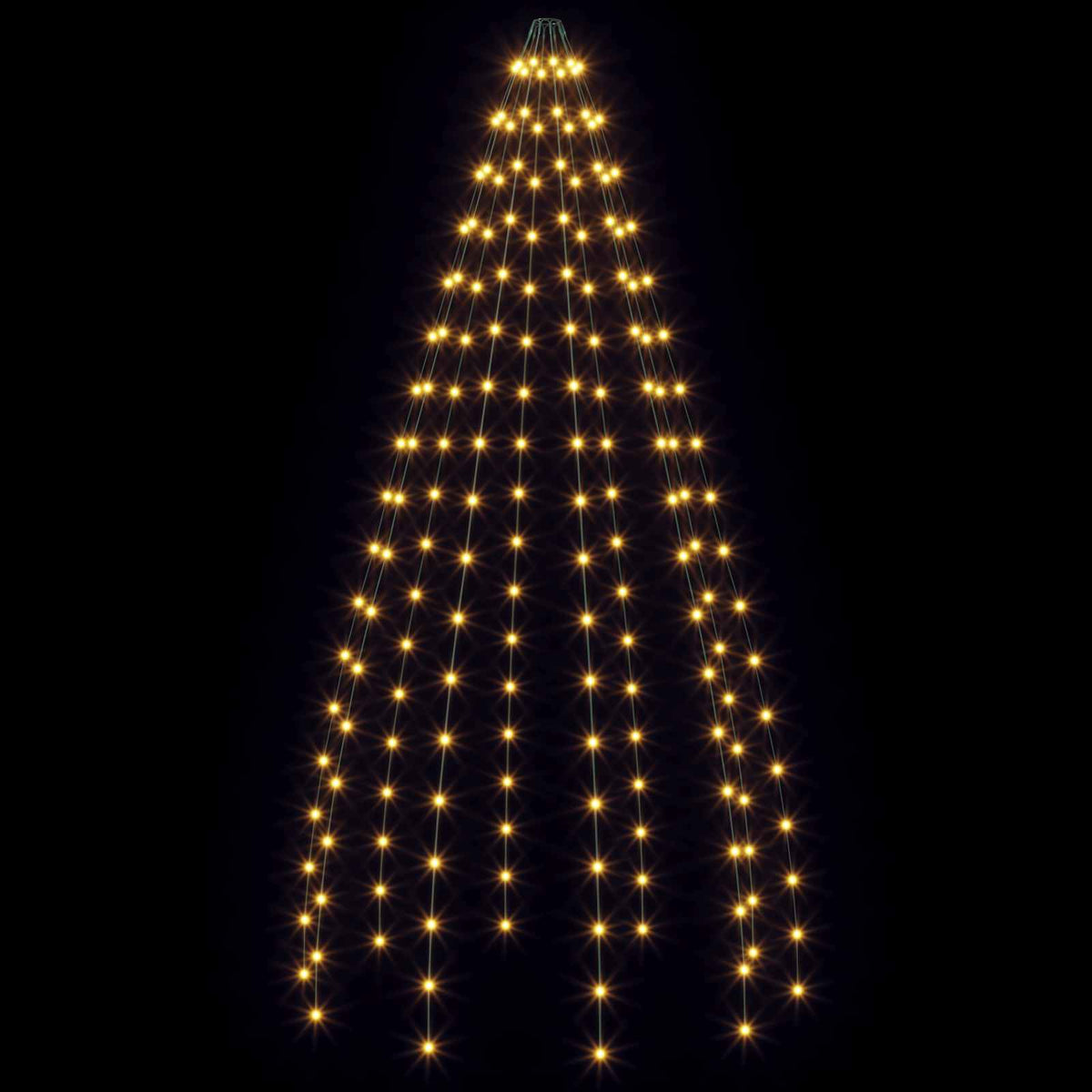 Christmas Tree Lights 180 LEDs Warm White 180 cm