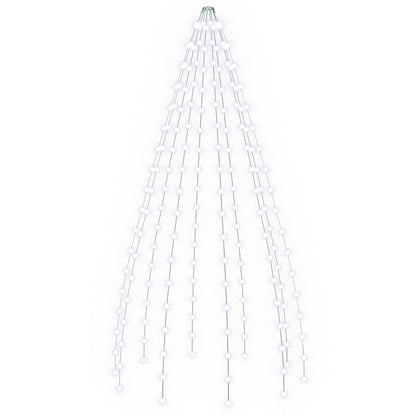 Christmas Tree Lights 180 LEDs Cold White 180 cm
