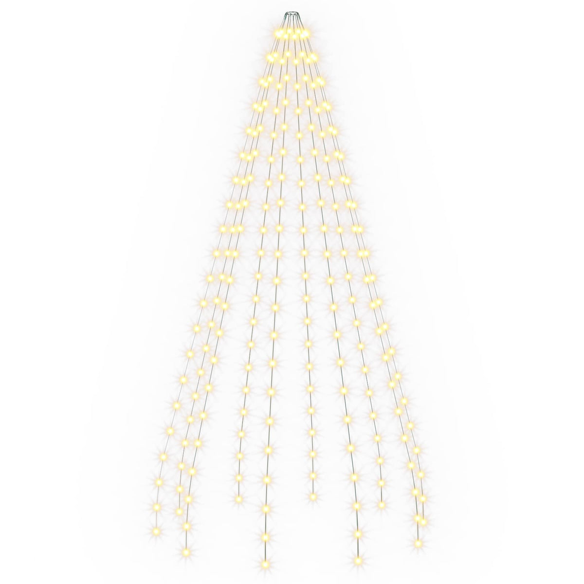 Christmas Tree Lights 210 LEDs Warm White 210 cm