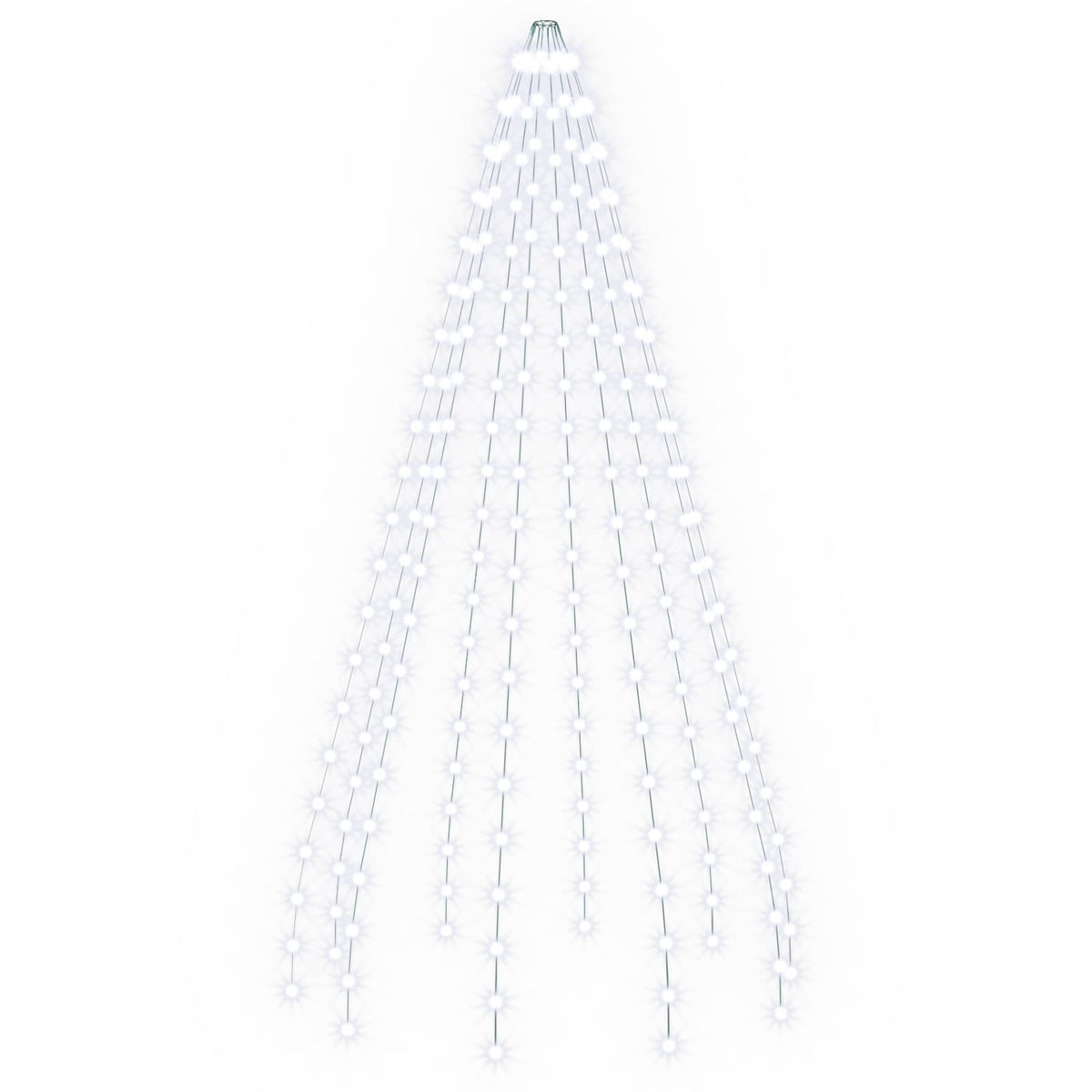 Christmas Tree Lights 210 LEDs Cold White 210 cm