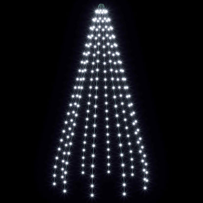 Christmas Tree Lights 210 LEDs Cold White 210 cm