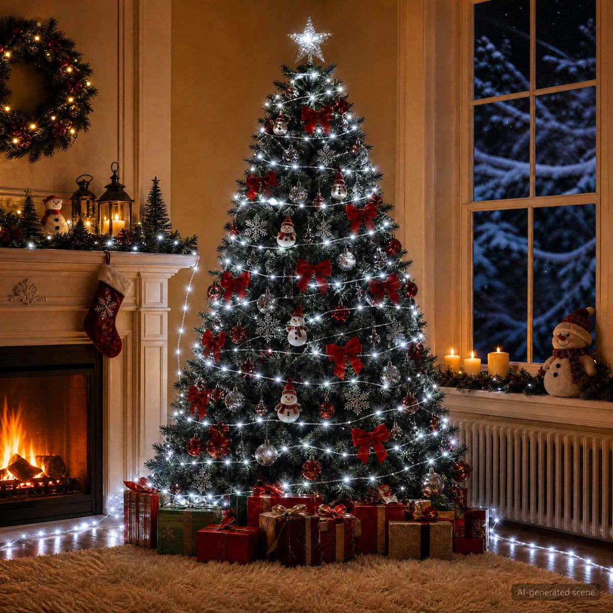 Rope Lights 300 LEDs Cold White 30 m