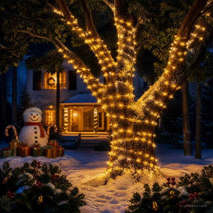 Rope Lights 400 LEDs Warm White 40 m