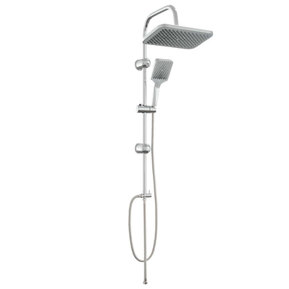 Shower System with Shower Head Chrome Stainless Steel