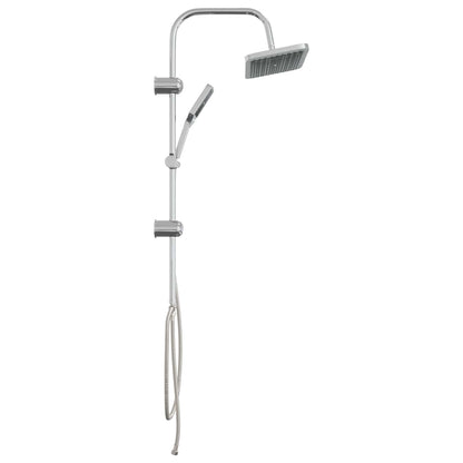 Shower System with Shower Head Chrome Stainless Steel