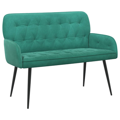2 Seater Sofa with Metal Legs 2-Seater Turquoise Velvet