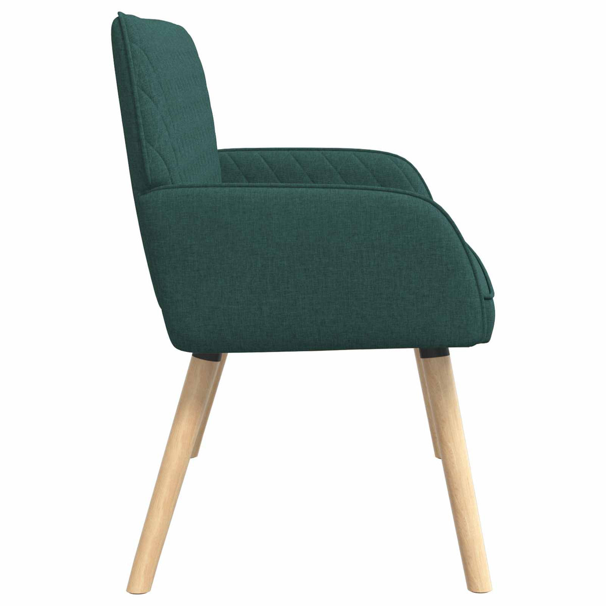 2 Seater Sofa with Solid Wood Legs 2-Seater Dark Green