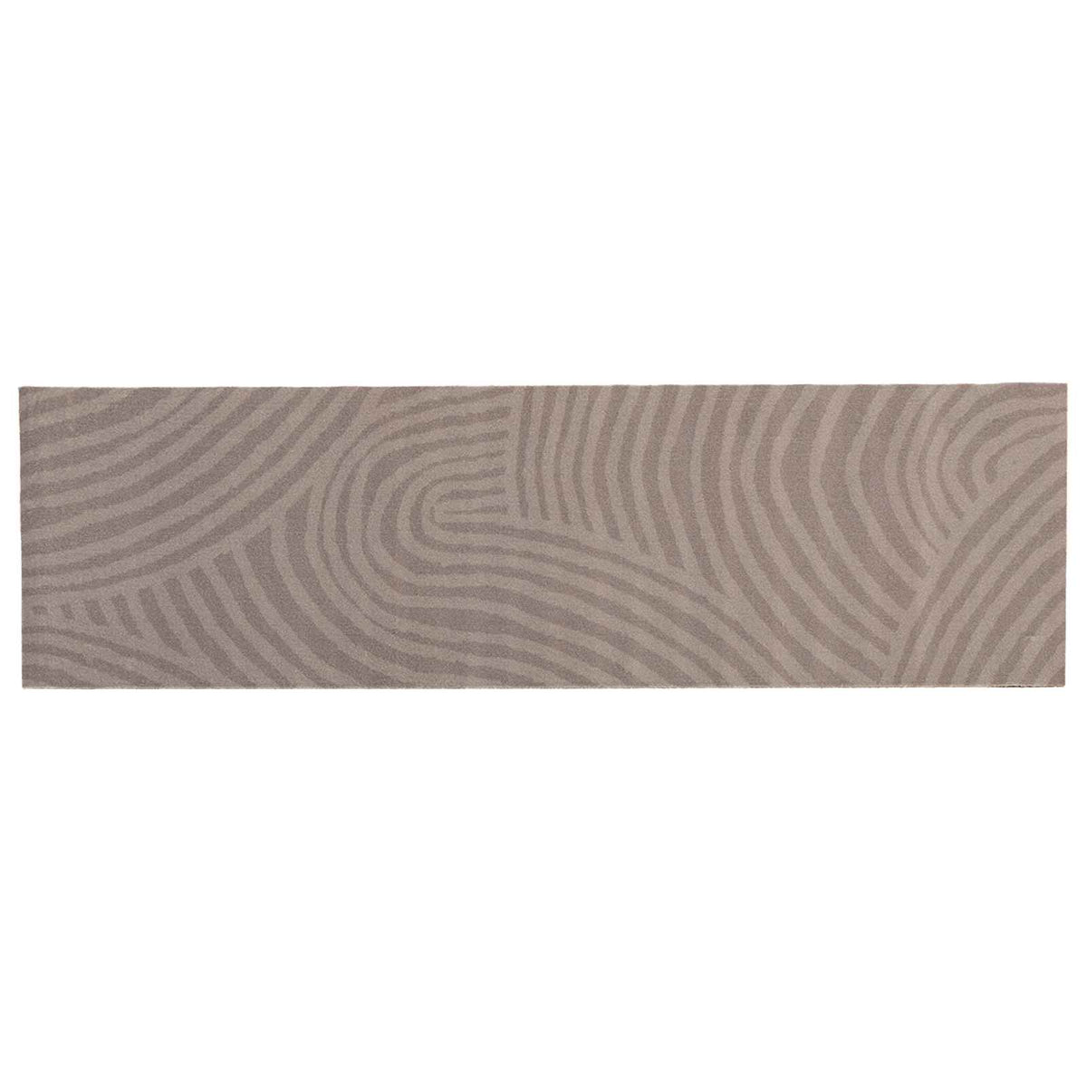 Kitchen Rug Brown Scandinavian 300 x 60 cm 100% Polyamide