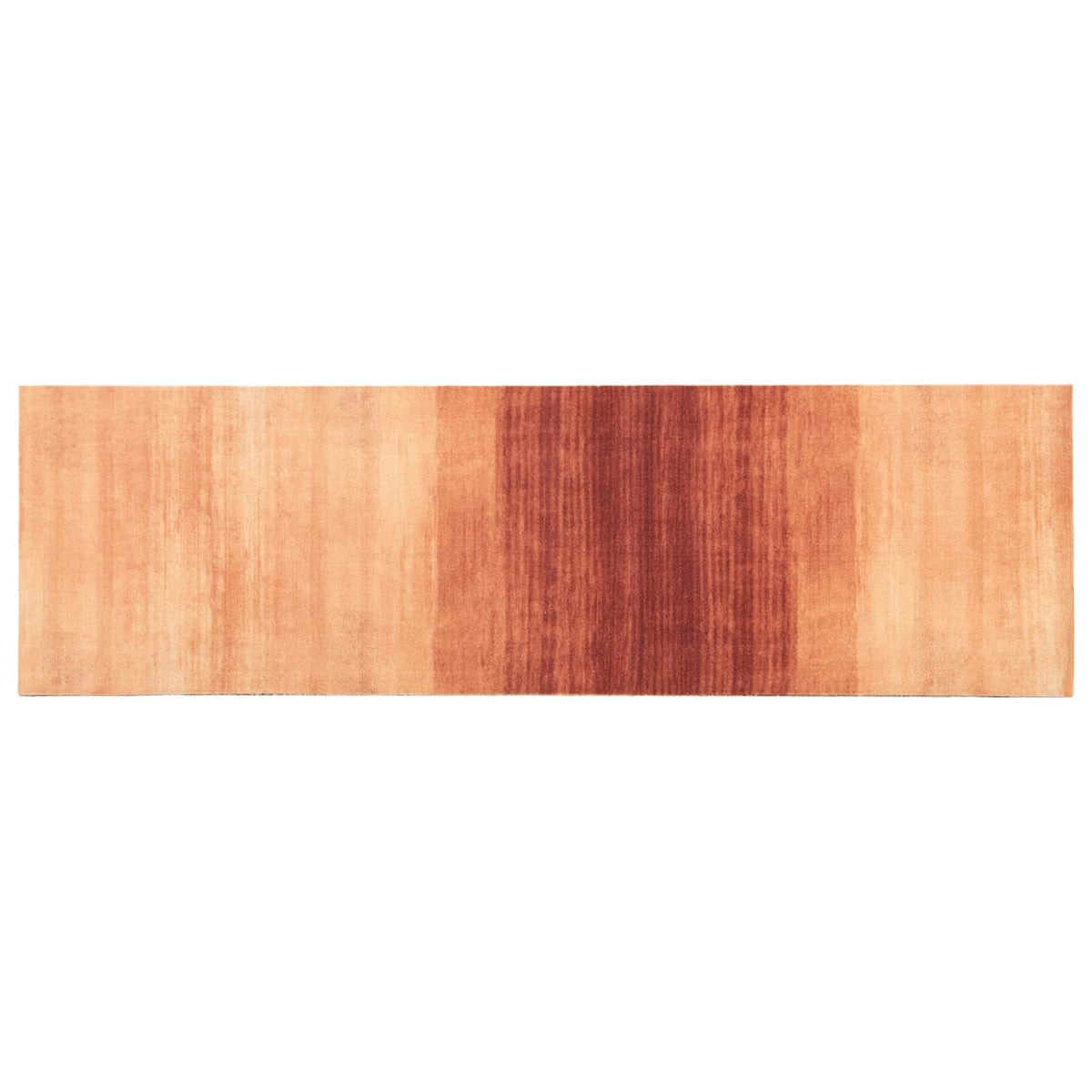 Kitchen Rug Orange Shade 180 x 60 cm 100% Polyamide Washable