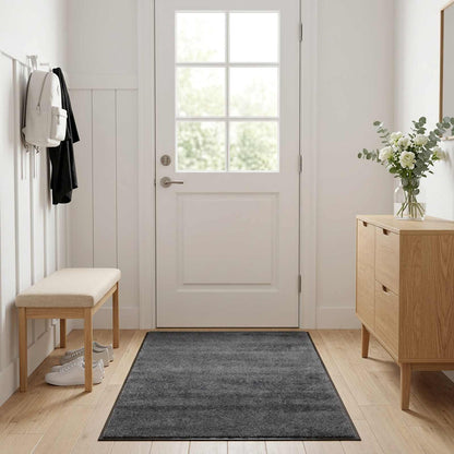 Doormat Light Grey 120 x 90 cm 100% Polyamide