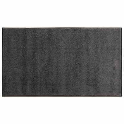 Doormat Light Grey 90 x 60 cm 100% Polyamide