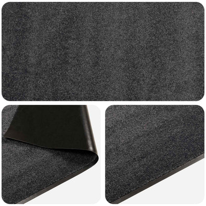 Doormat Light Grey 400 x 120 cm 100% Polyamide