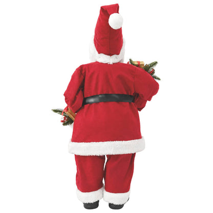 Santa Claus Figure Red 46 cm Polyester