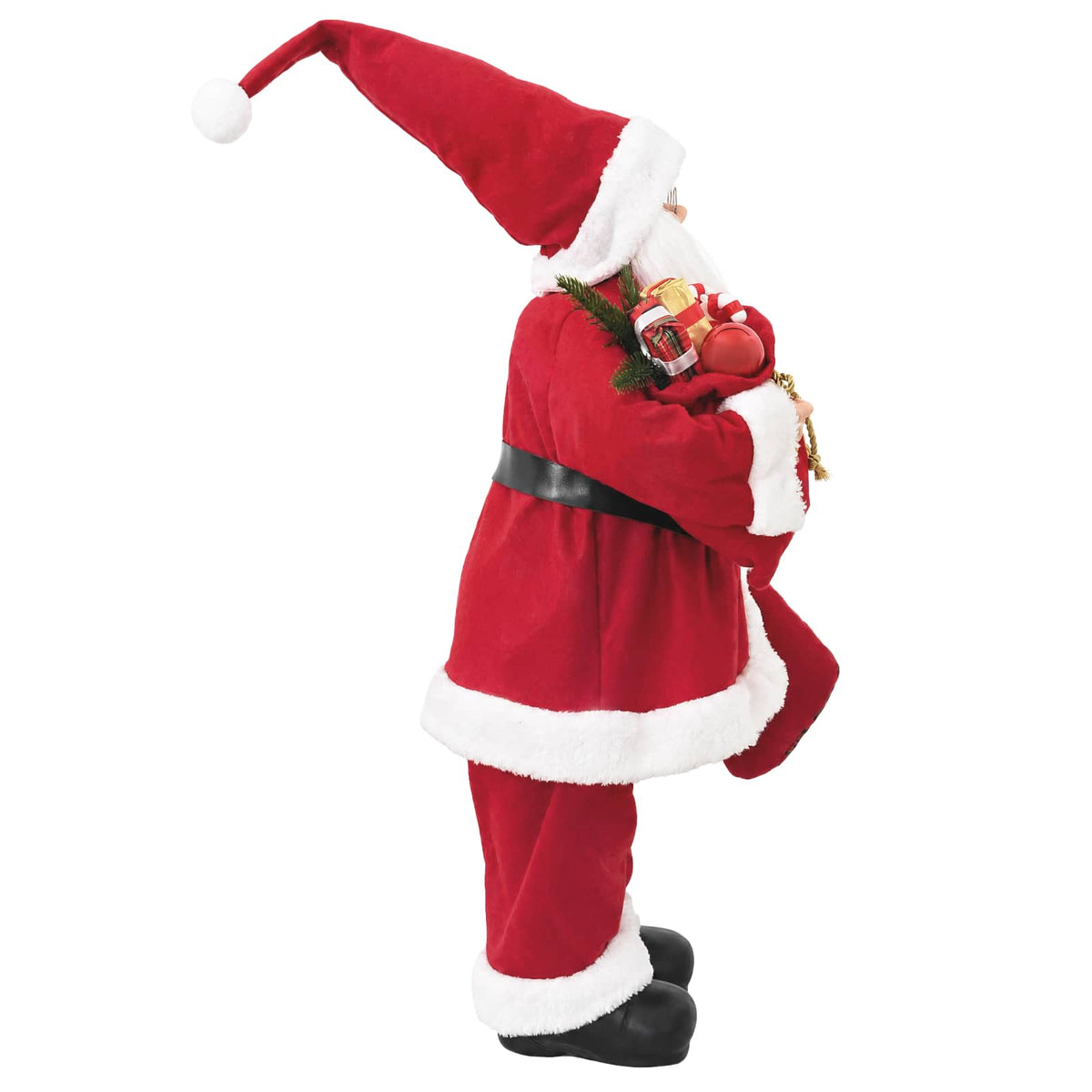 Santa Claus Figure Red 46 cm Polyester