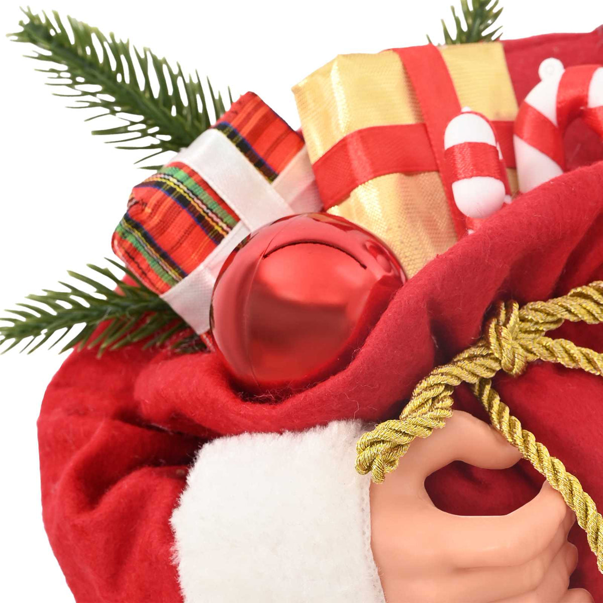 Santa Claus Figure Red 62 cm Polyester
