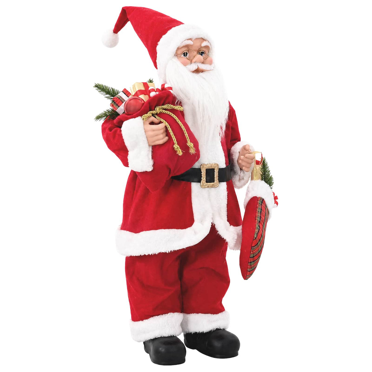 Santa Claus Figure Red 62 cm Polyester