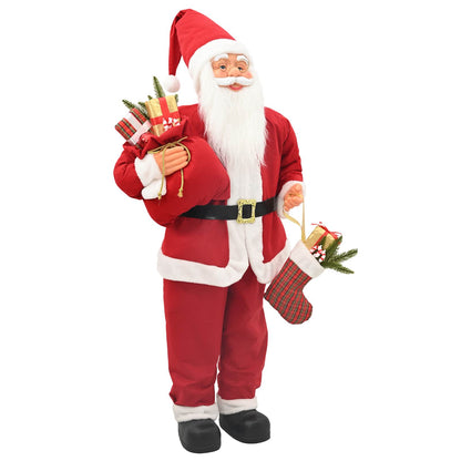 Santa Claus Figure Red 180 cm Polyester