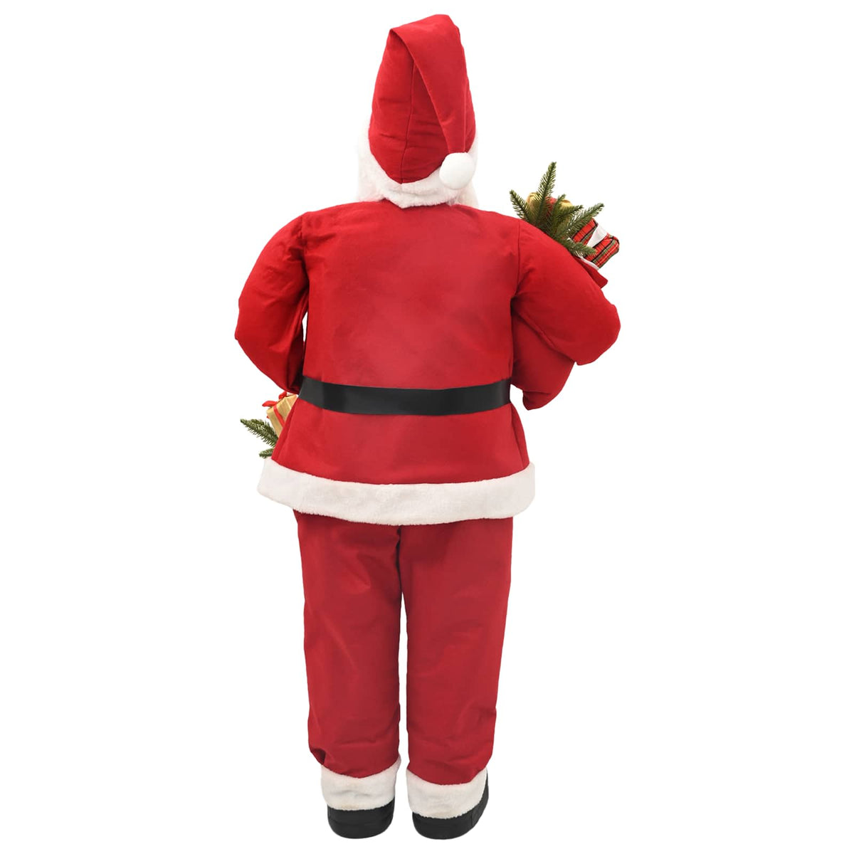 Santa Claus Figure Red 180 cm Polyester