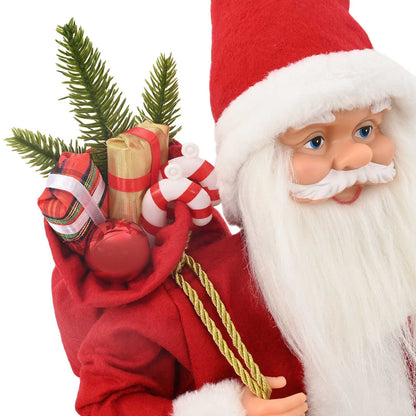 Santa Claus Figure Red 30 cm Polyester
