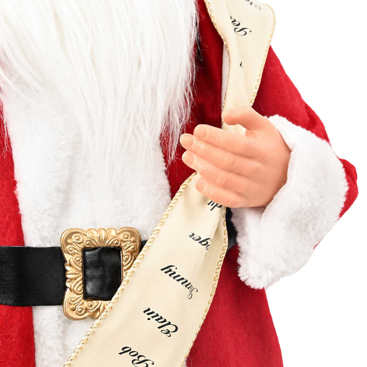 Santa Claus Figure Red 30 cm Polyester