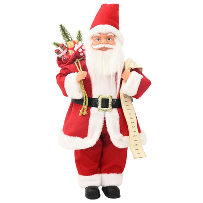 Santa Claus Figure Red 30 cm Polyester