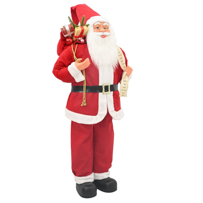 Santa Claus Figure Red 110 cm Polyester