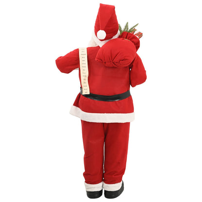 Santa Claus Figure Red 110 cm Polyester
