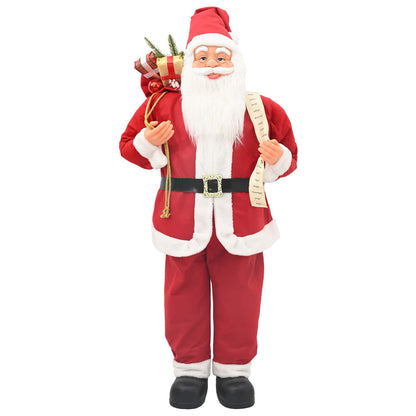 Santa Claus Figure Red 110 cm Polyester