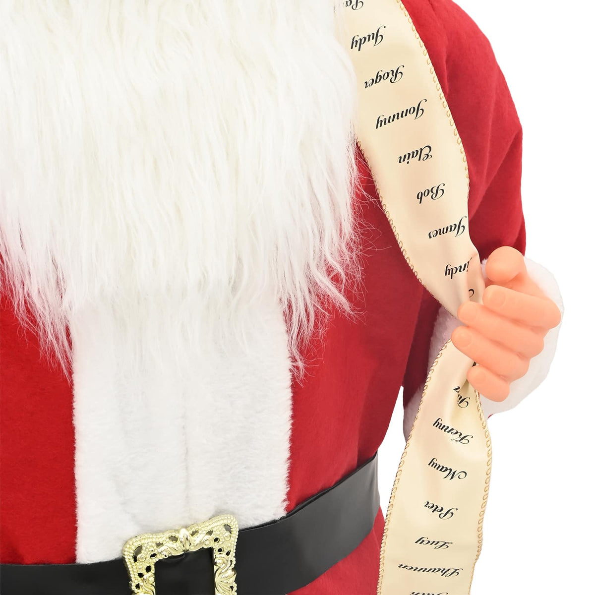 Santa Claus Figure Red 180 cm Polyester