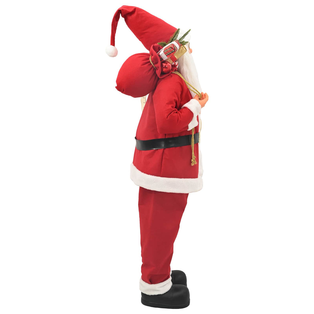 Santa Claus Figure Red 180 cm Polyester