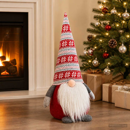 Christmas Gnome Red 45 cm Polyester