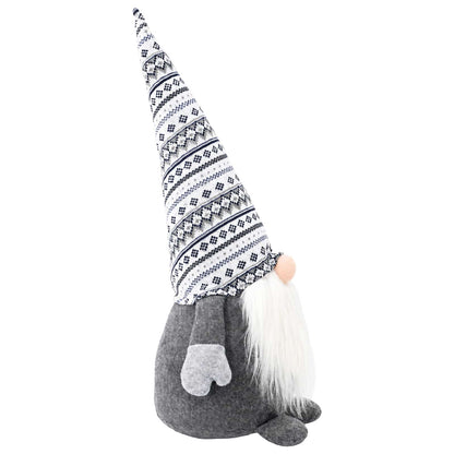 Christmas Gnome Grey 45 cm Polyester