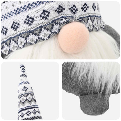 Christmas Gnome Grey 60 cm Polyester