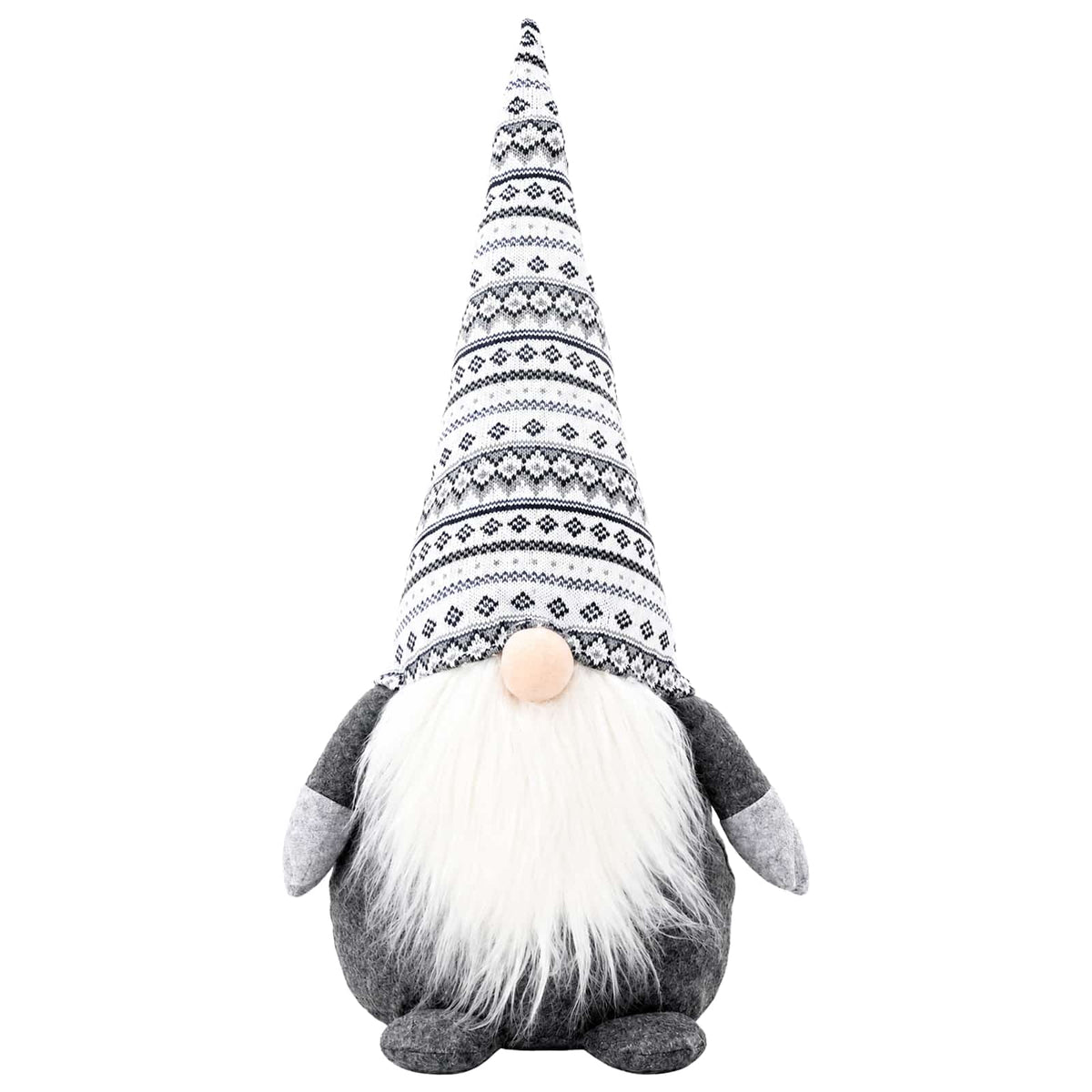 Christmas Gnome Grey 80 cm Polyester