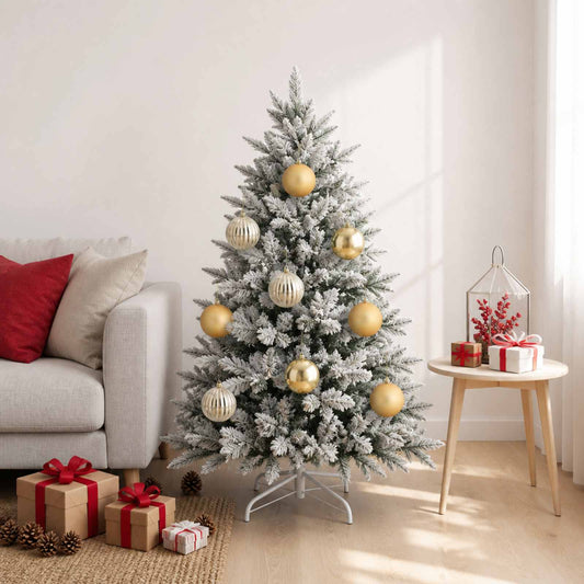 Christmas Ball Set XL 9 pcs Gold Dia. 15 cm Plastic