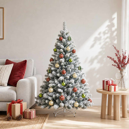 Christmas Ball Set 30 pcs Red, Green and Gold Ø 6 cm Plastic