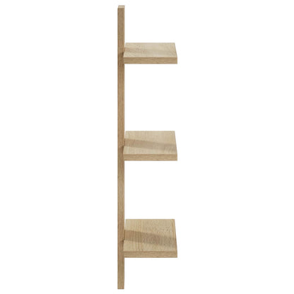 Wall Shelf Sonoma Oak 30 x 13.5 x 64.5 cm Engineered Wood