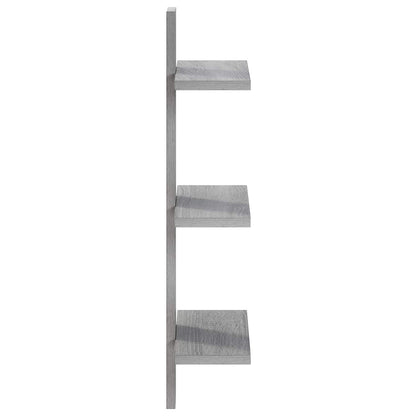 Wall Shelf Grey Sonoma 30 x 13.5 x 64.5 cm Engineered Wood