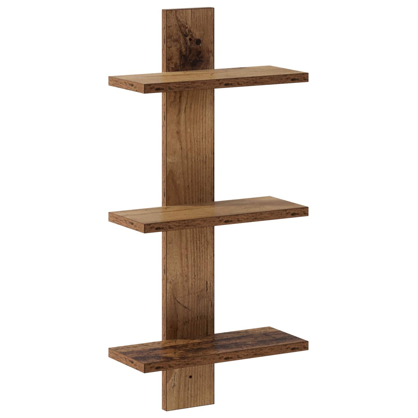 Wall Shelf Oak Wood 30 x 13.5 x 64.5 cm Engineered Wood