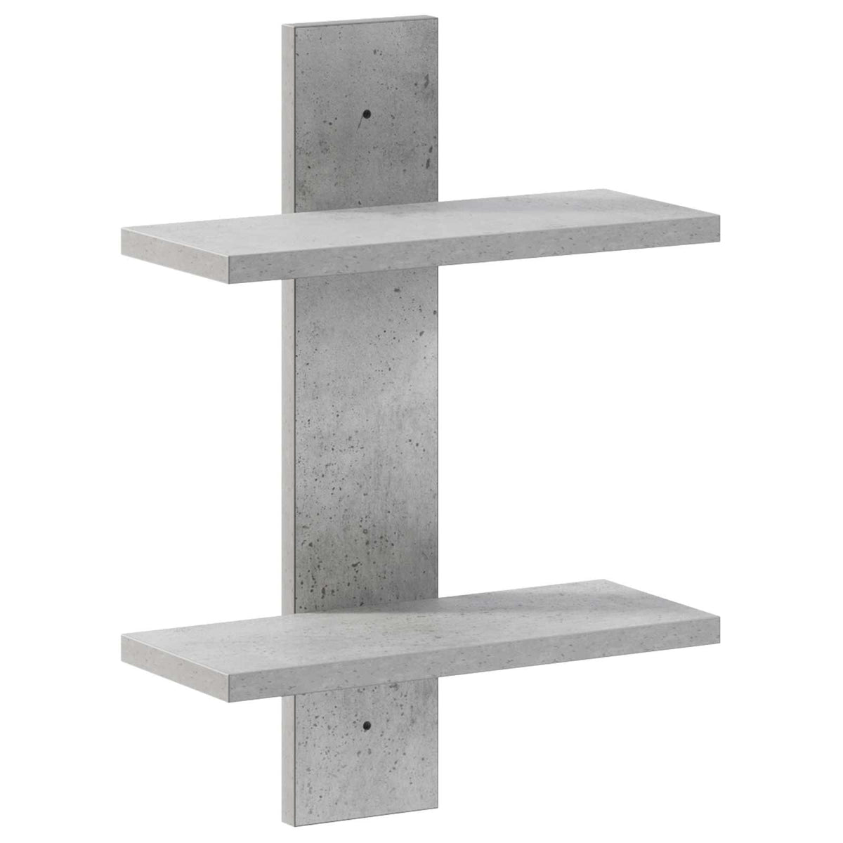 Wall Shelf Concrete Grey 30 x 13.5 x 43 cm Engineered Wood