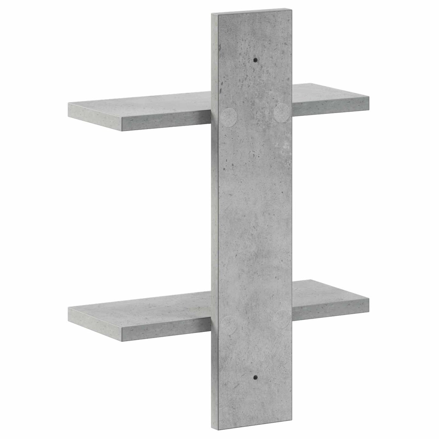 Wall Shelf Concrete Grey 30 x 13.5 x 43 cm Engineered Wood