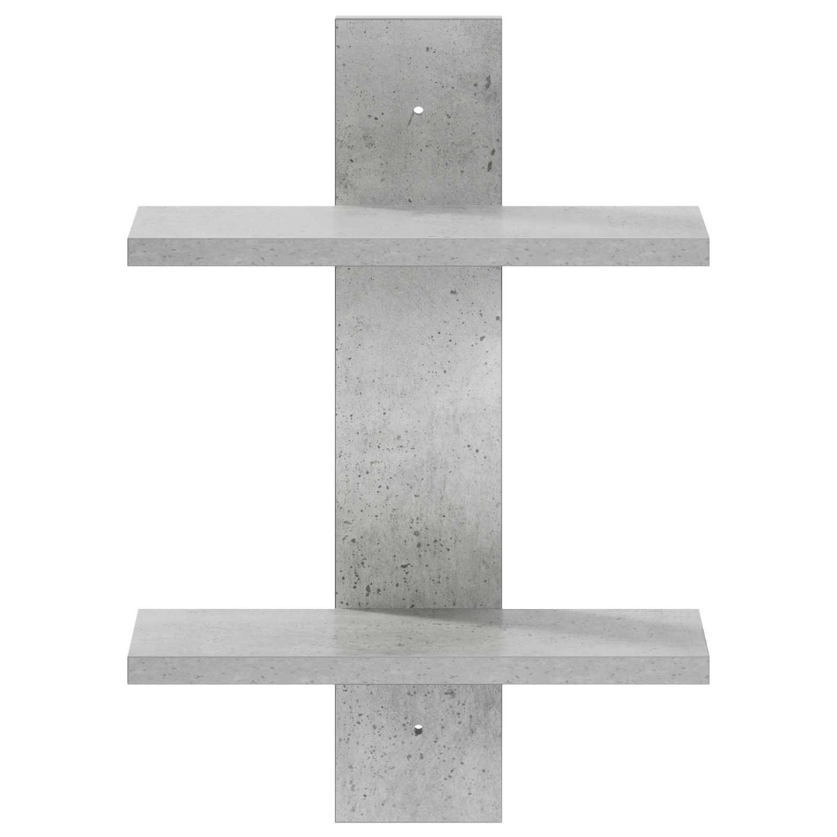 Wall Shelf Concrete Grey 30 x 13.5 x 43 cm Engineered Wood