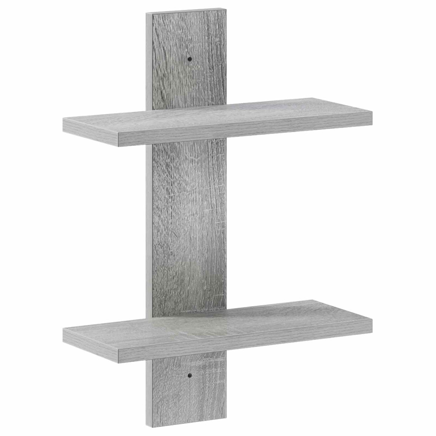 Wall Shelf Grey Sonoma 30 x 13.5 x 43 cm Engineered Wood