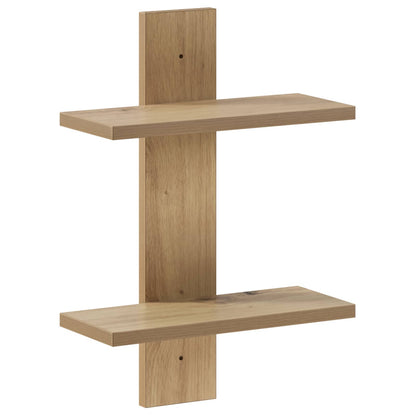 Wall Shelf Artisan Oak 30 x 13.5 x 43 cm Engineered Wood