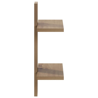 Wall Shelf Artisan Oak 30 x 13.5 x 43 cm Engineered Wood
