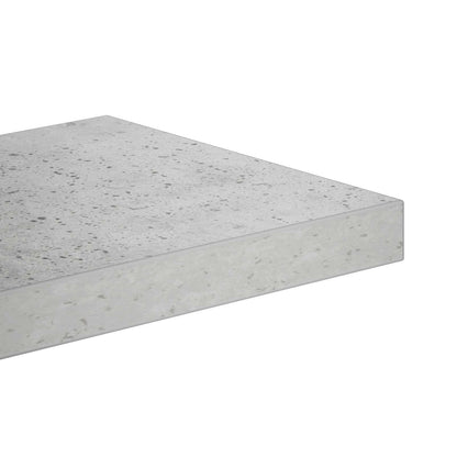 Wall Shelf Concrete Grey 85 x 13.5 x 73.5 cm Engineered Wood