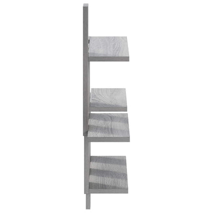 Wall Shelf Grey Sonoma 85 x 13.5 x 73.5 cm Engineered Wood