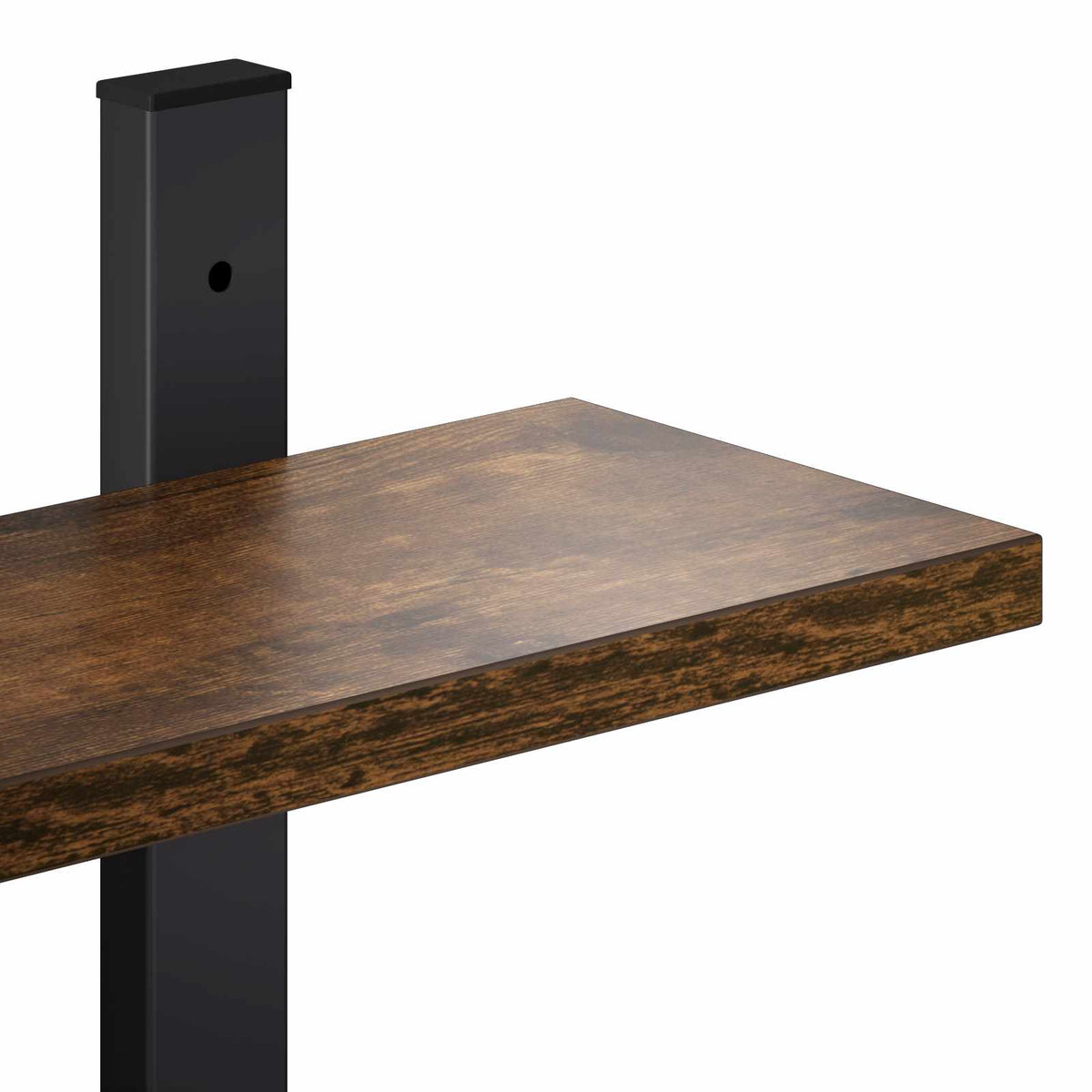 Wall Shelf Smoked Oak 102 x 13.5 x 58 cm Engineered Wood