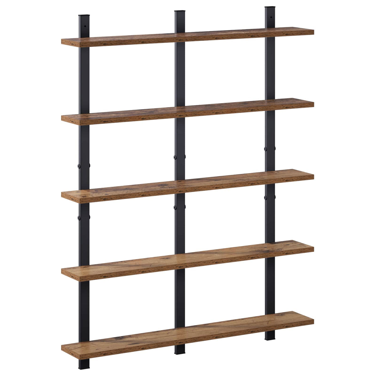 Wall Shelf Old Wood 79.5 x 13.5 x 102 cm Engineered Wood